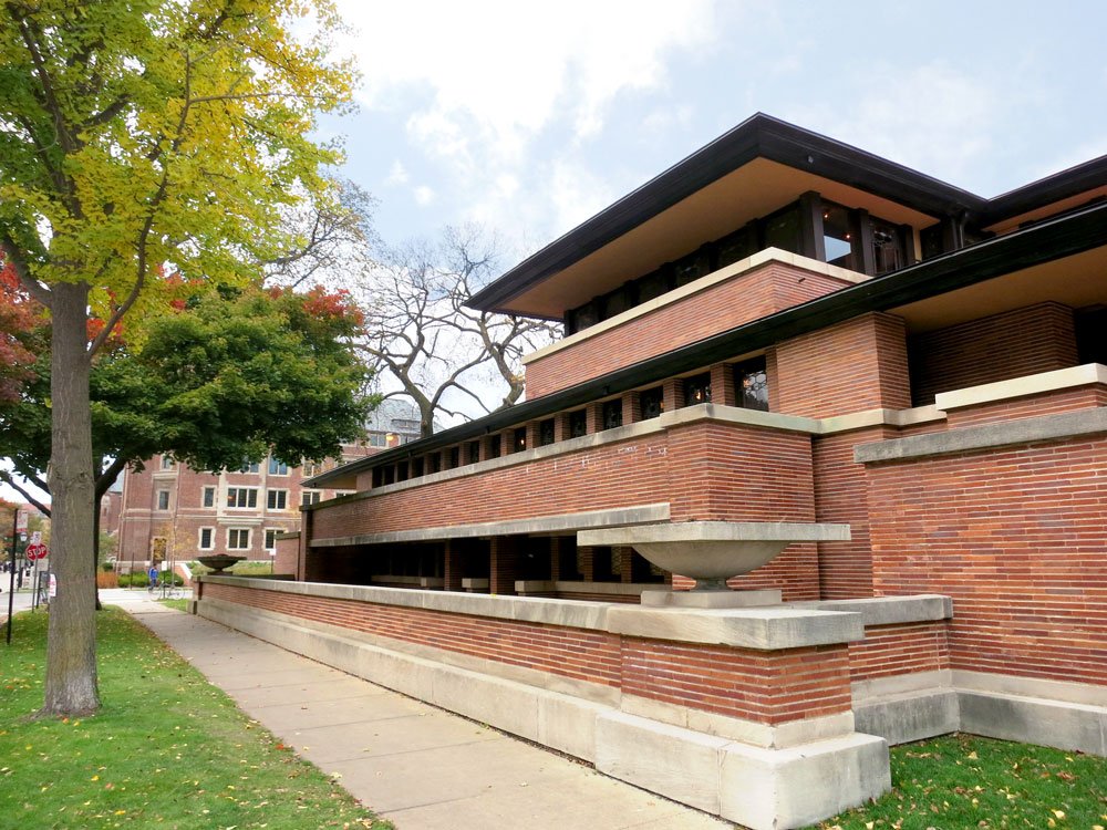 Robie House exterior - Photo by Hideaway Report editor