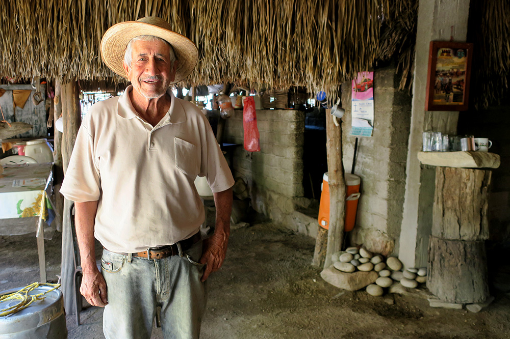 Owner Alfonso Sandez at Rancho Las Calabazas in Baja California, Mexico - Photo by Hideaway Report editor