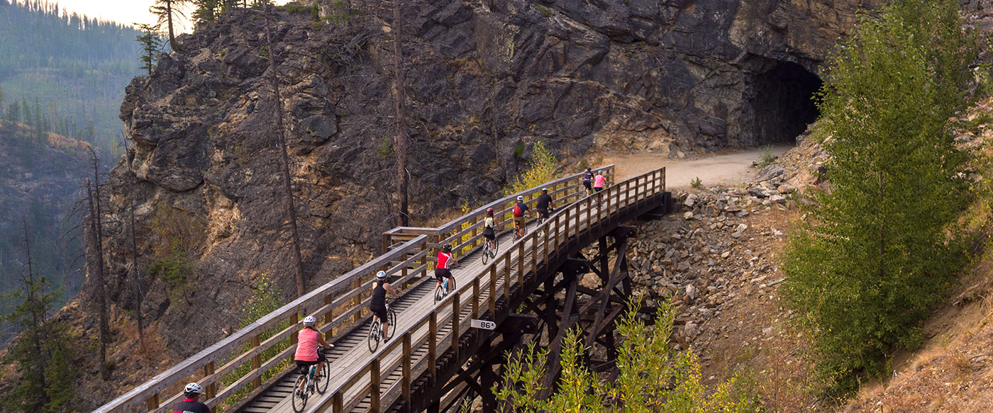 British Columbia's Kettle Valley Railway Trail Hideaway Report
