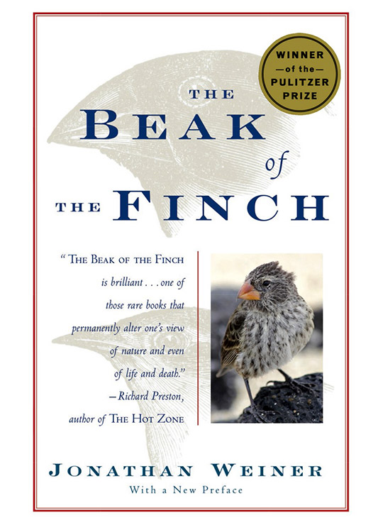 “The Beak of the Finch” by Jonathan Weiner - © Vintage Books