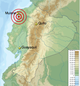 Ecuador Earthquake Map Wikipedia