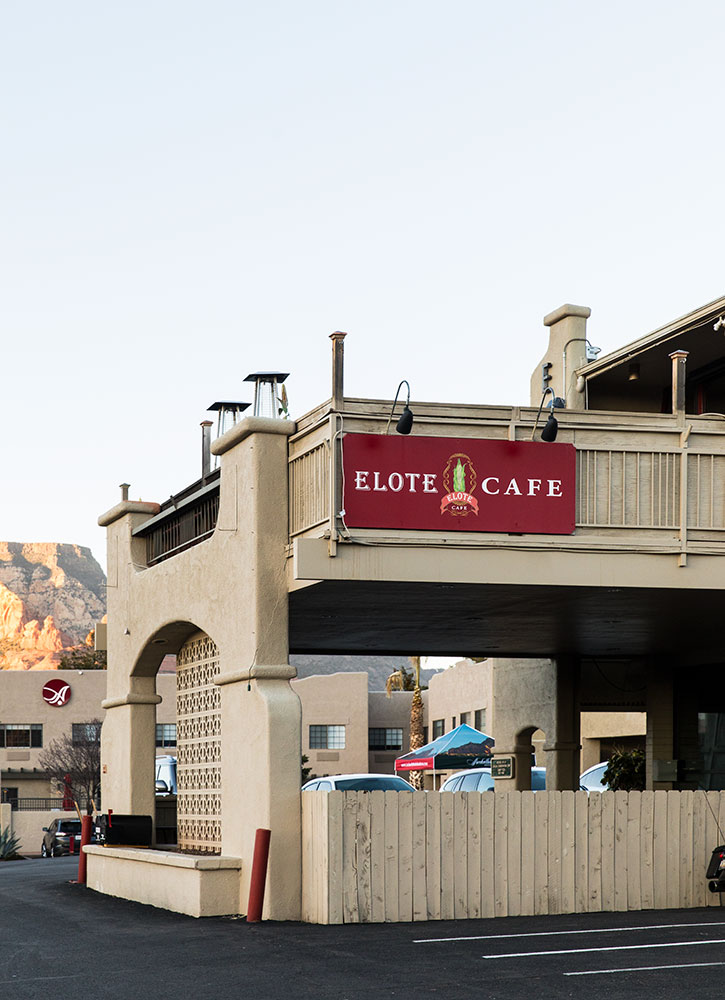 Elote Cafe in Sedona, Arizona - Photo by Hideaway Report editor