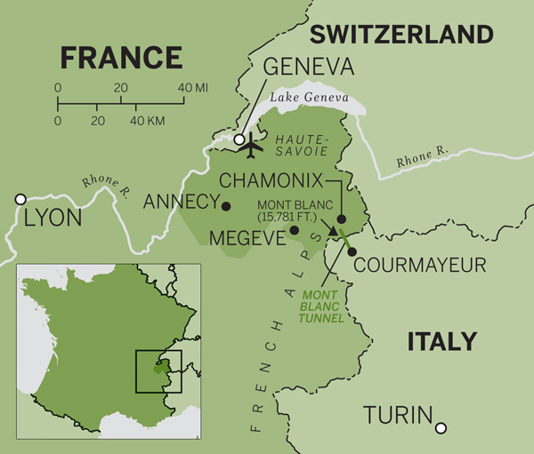 Alpine Highspots in Chamonix and Megève