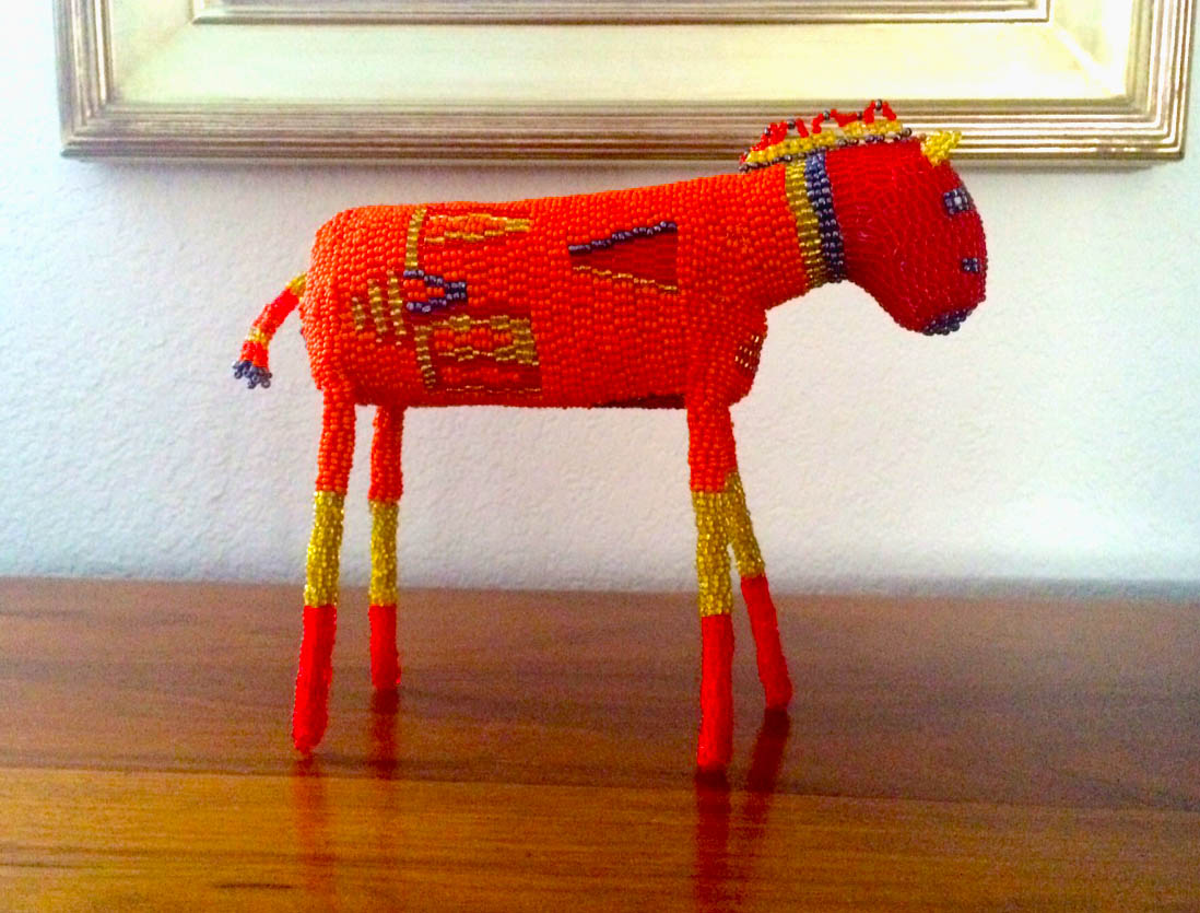 Handmade horses from village outside of Cape Town