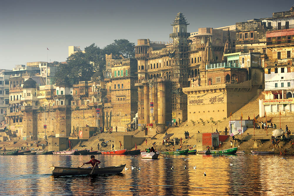 Standing on the banks of the Ganges, the ancient city of Varanasi is considered the spiritual capital of India.