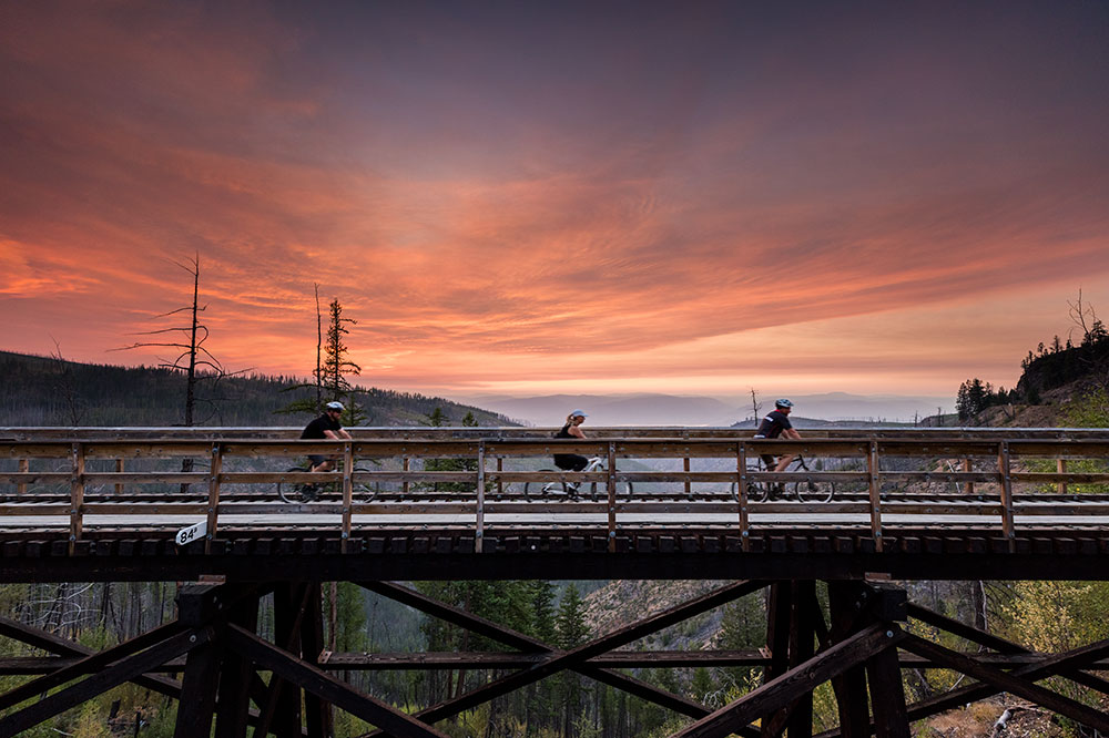 British Columbia's Kettle Valley Railway Trail Hideaway Report