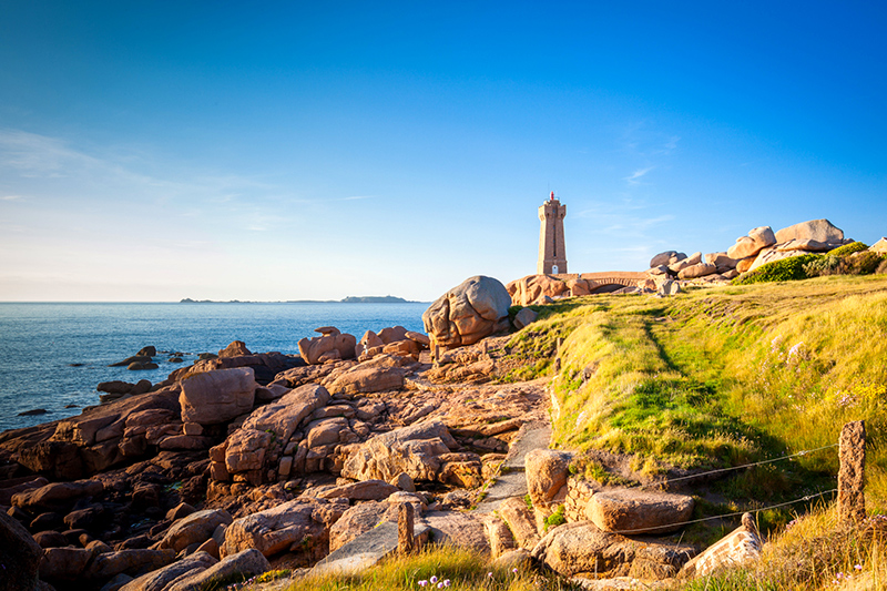 Ploumanac’h lighthouse on the Pink Granite Coast - © hardyuno/iStock/Thinkstock
