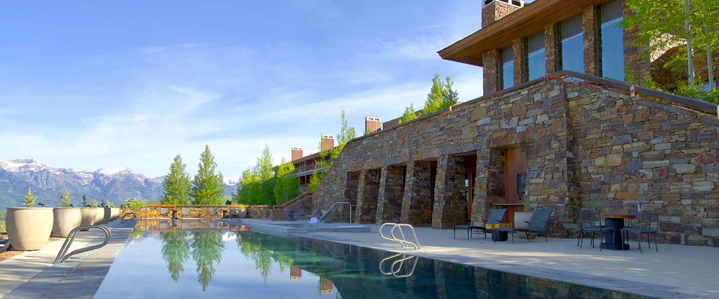 Classic Hotels in Jackson, Wyoming Amangani and The Rusty Parrot