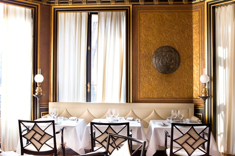 Le Gabriel restaurant at La Réserve Paris - © La Reserve Hospitality Collection
