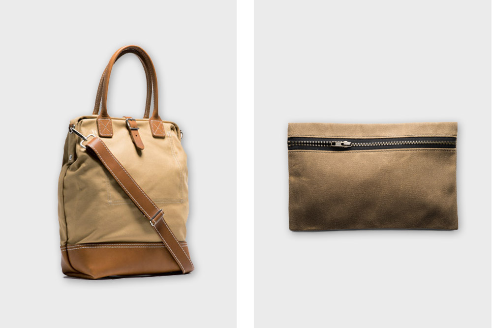 Kaufman Mercantile Carryall & Canvas Pouch