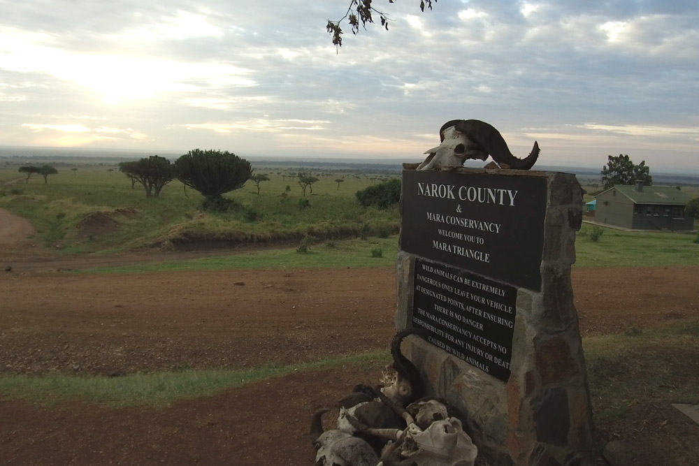 Entrance to the Maasai Mara - Scott Dubois
