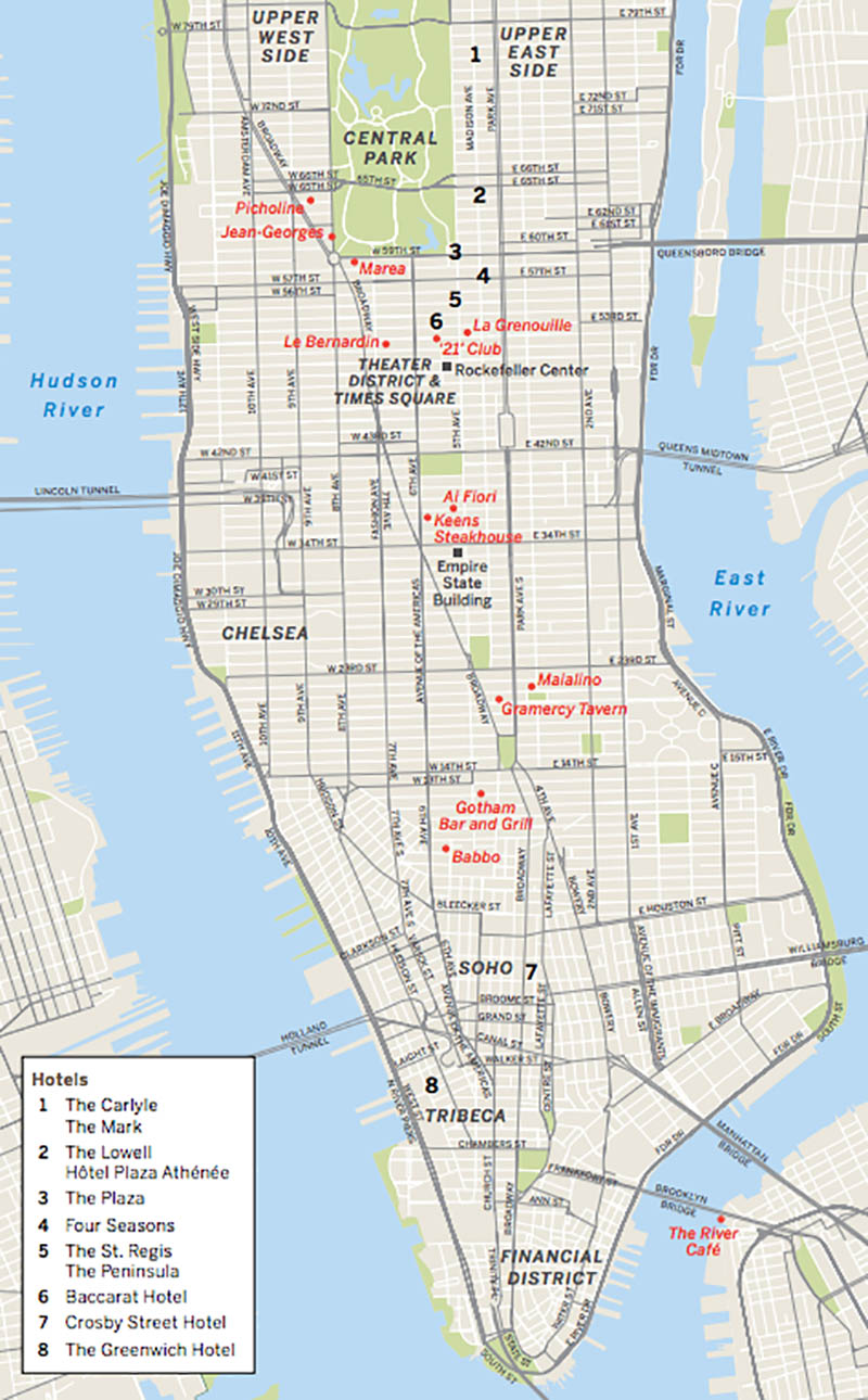 Things To Do In New York Map - Map of world