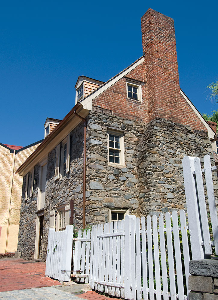 The Old Stone House in Georgetown, Washington, D.C. - FrankvandenBergh/iStock/Getty Images Plus