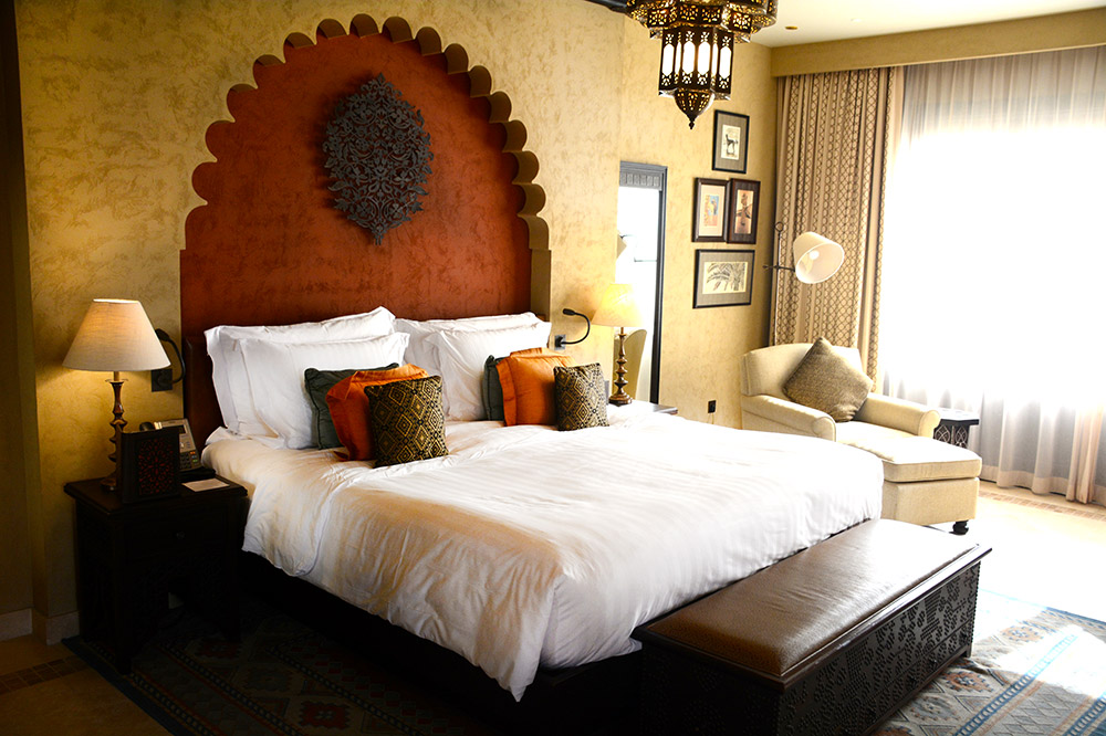 Our Deluxe Terrace Room at Qasr Al Sarab Desert Resort, Abu Dhabi, UAE