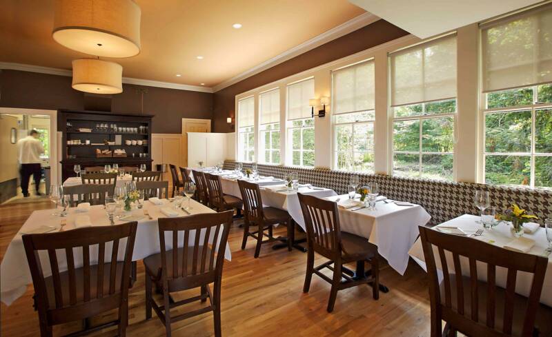 The Schoolhouse Restaurant in Cannondale, Connecticut