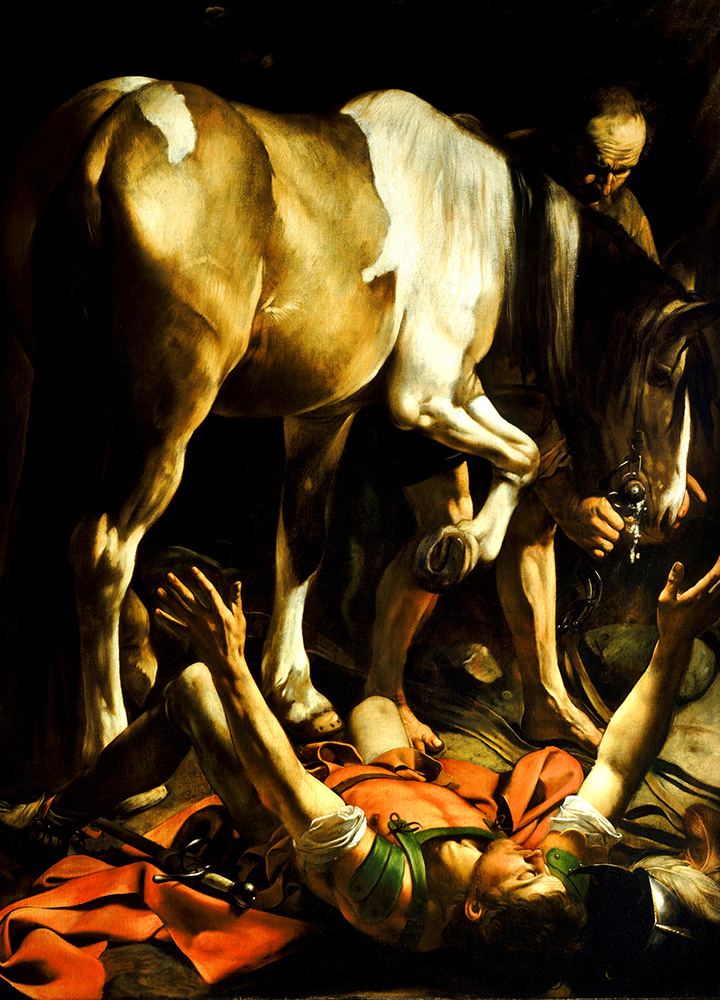 "The Conversion on the Way to Damascus" by Caravaggio - Public Domain/Wikimedia Commons